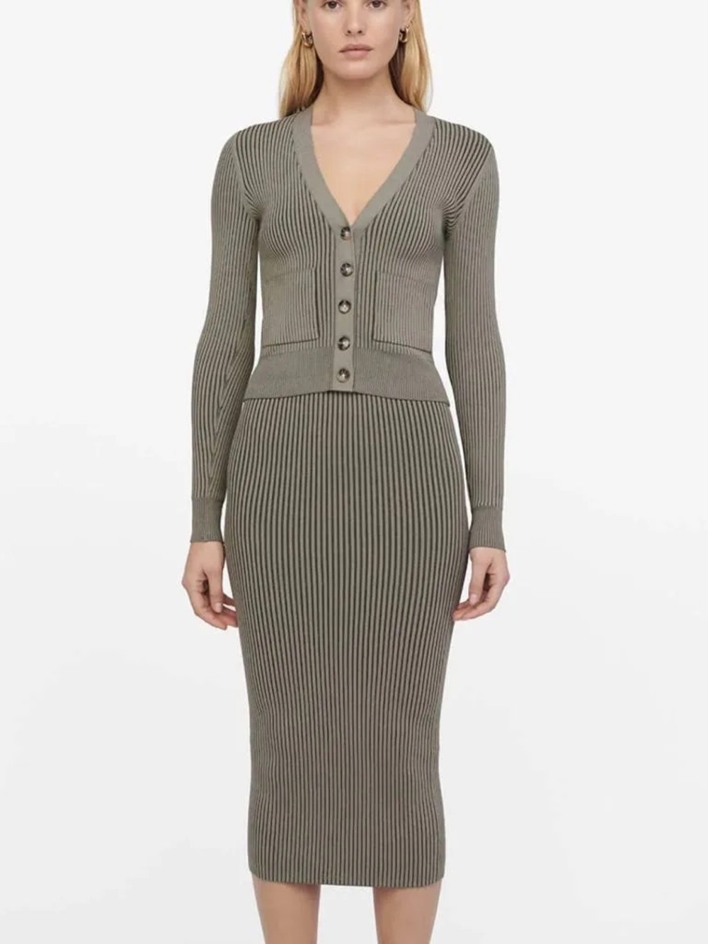 Anine Bing Olive Cardigan - Small